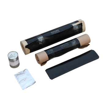 Высокотемпературный газопровод с термоусадочной муфтой