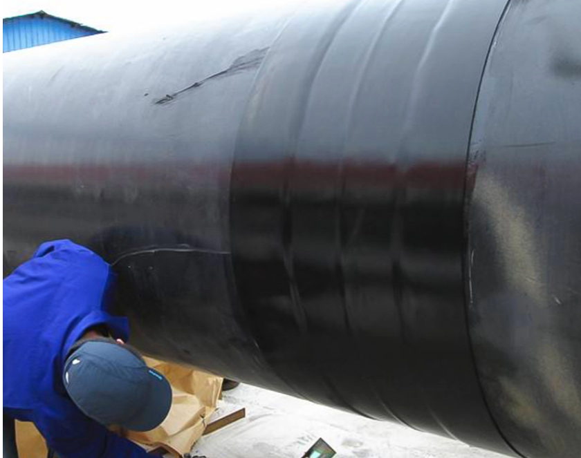 Коррозионностойкая термоусадочная лента для нефтепровода